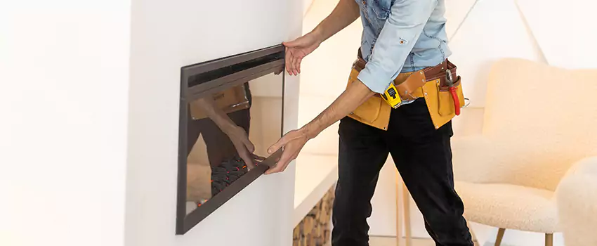 Metal Fireplace Installation in Mount Prospect, Illinois